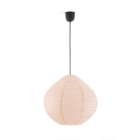 Светильникабажур Бумажный Juba единый размер розовый LA REDOUTE INTERIEURS  фото, kupilegko.ru